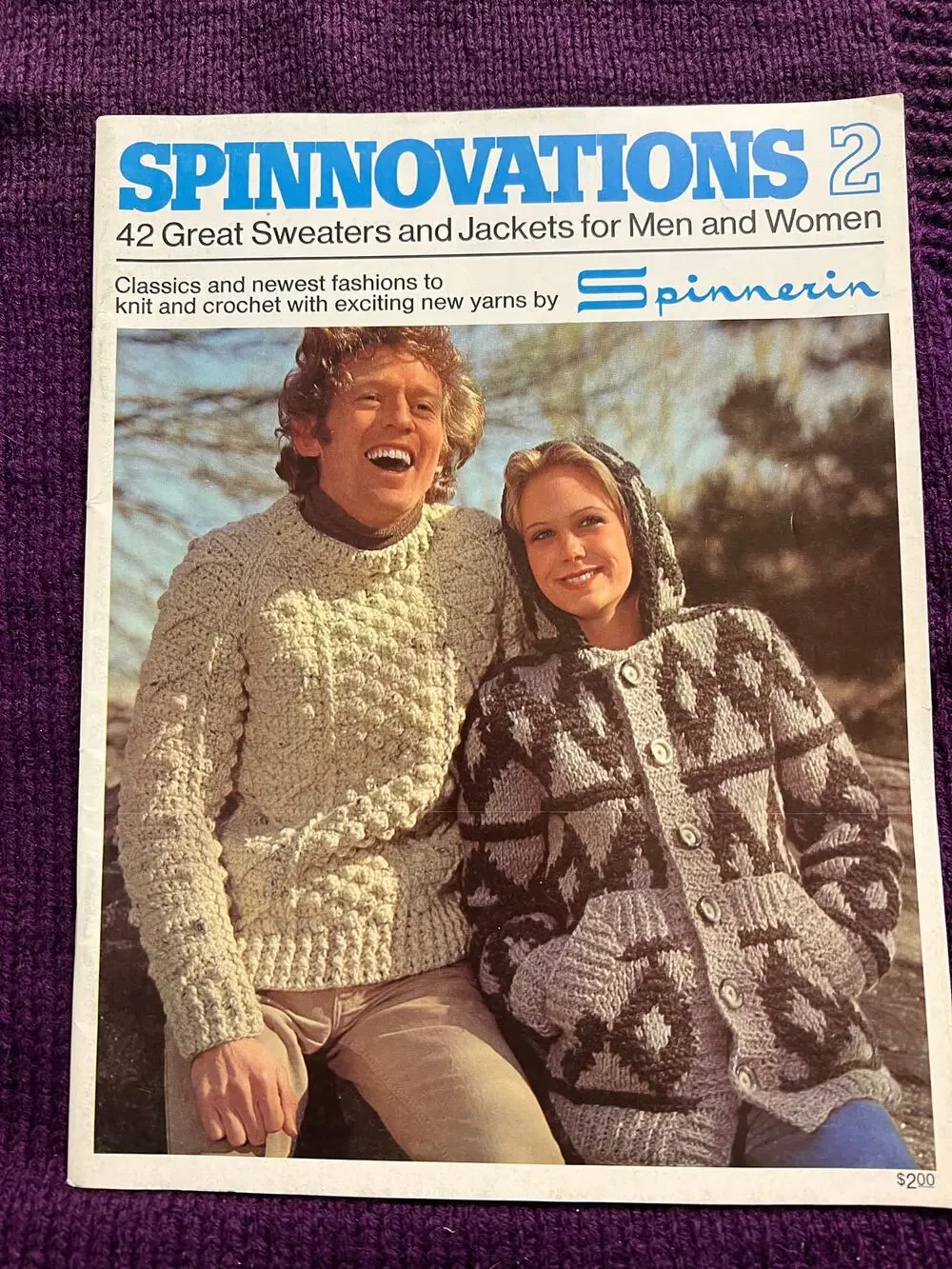 Spinnovations 2 knitting pattern 42 great sweaters and jackets